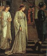 Burne-Jones, Sir Edward Coley The Princess Sabra Led to the Dragon oil painting